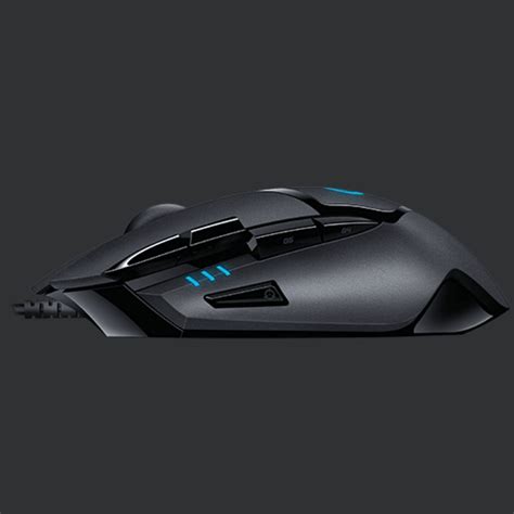 Using logitech's software click on the little arrow next to the button you want to change and choose edit. Logitech G402 Hyperion Fury Gaming Mouse