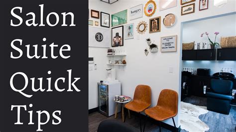 Salon Suite Decor And Setup Tips Ways To Use Your Studio Space