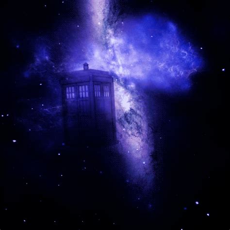 Gif Art Tardis Doctor Who Space Sandbox More In