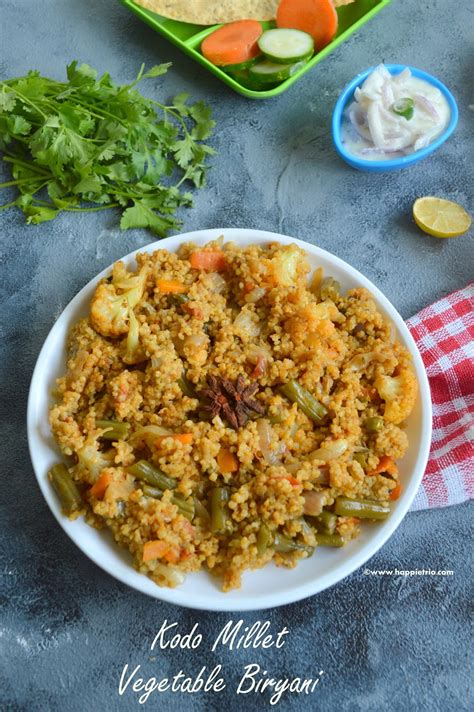 Kodo Millet Vegetable Biryani Recipe Varagu Biryani ~ Cook With Sharmila
