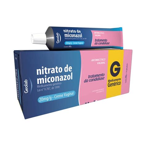 Comprar Nitrato De Miconazol Creme Vaginal Mg G Com