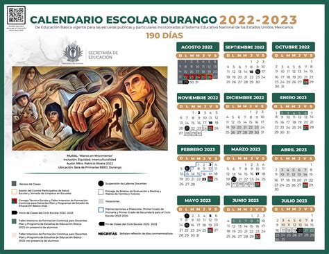 Conoce El Calendario Escolar Del Ciclo 2022 2023 De L