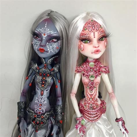 Custom Mh Dolls By Candysdolls Custom Monster High Dolls Monster High