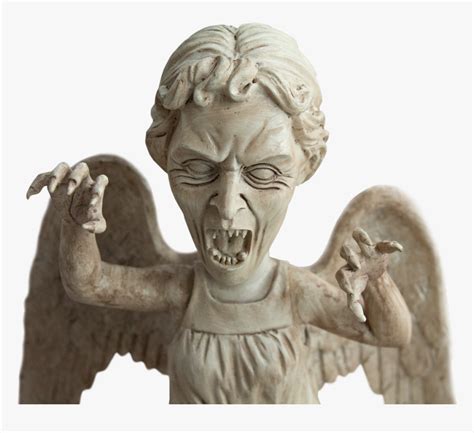 Doctor Who Weeping Angel Statue Blink Figurine Hd Png Download Kindpng