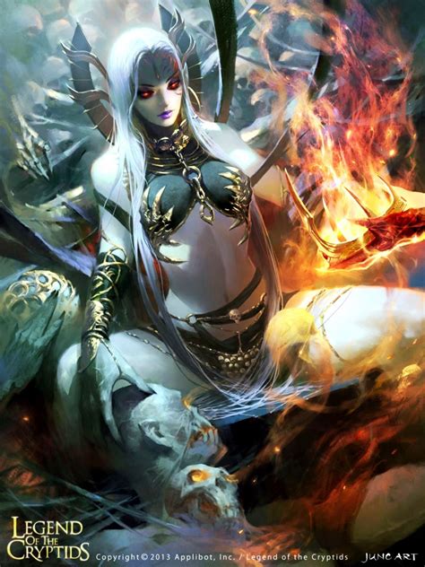 Legends Of The Cryptids Fantasy Artwork Dark Fantasy Art Fantasy Art Women Anime Fantasy