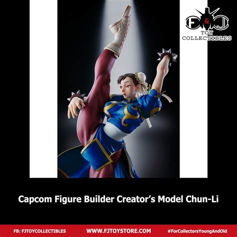Capcom Figure Builder Creators Model Chun Li Fandj Toy Collectibles
