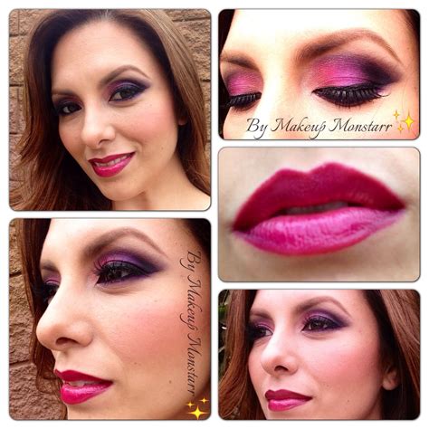 Dramatic Smokey Eyes And Berry Lips Great Evening Look Dramatic