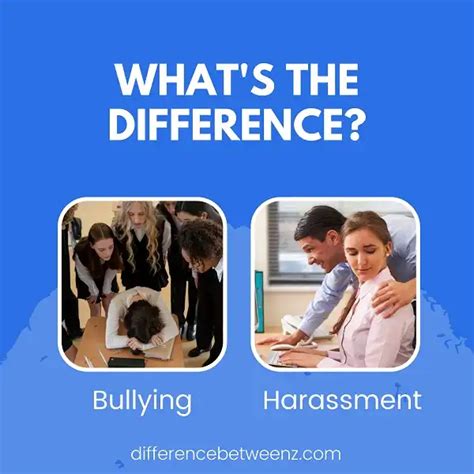 Difference Between Bullying And Harassment Bullying Vs Harassment