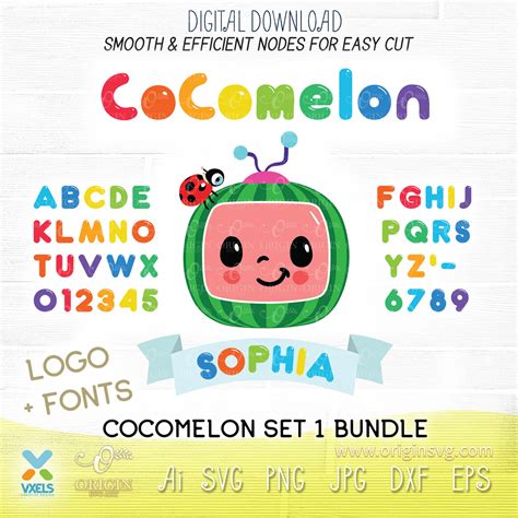 Cocomelon Alphabet Letters Printable