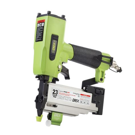 The Grex P650lxe 23 Gauge Headless Pinner Features An Auto Lock Out