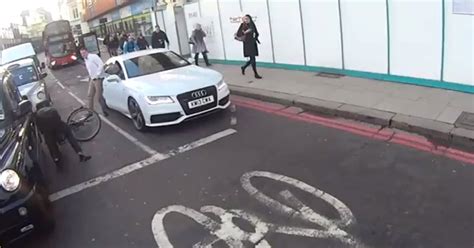 Shocking Road Rage Video Shows Driver Punching Cyclist In Central