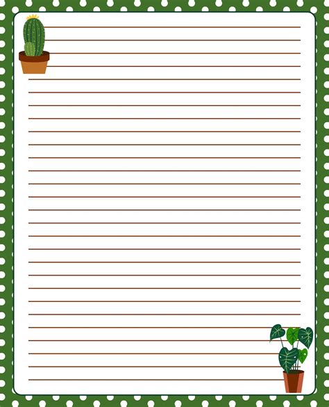 11 Best Free Printable Lined Letter Paper