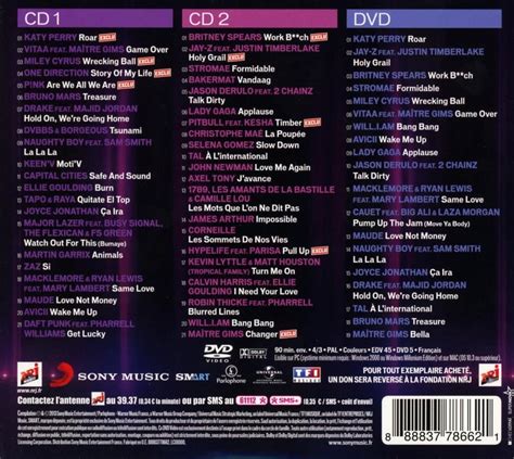 Nrj Music Awards Various 15th Edition Édition Limitée 2 Cd Dvd