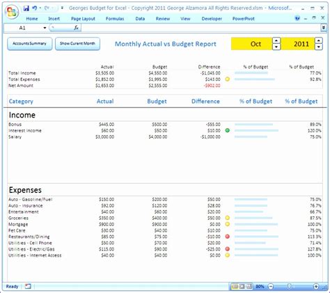 9 Budget Template Excel 2007 Excel Templates Excel Templates