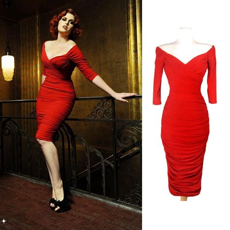 1950s Vestido Pin Up Vintage Dresses 50s Retro Off