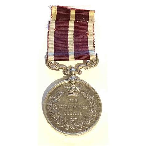 Meritorious Service Medal To Caht Saf Liverpool Medals