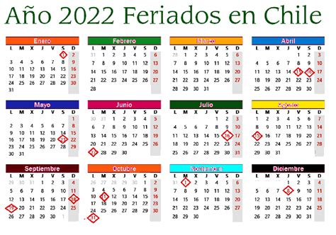 Calendario 2022 Chilie Con D 237 As Festivos Para Imprimir Imagesee