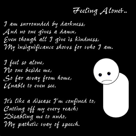 Feeling Alone Poems