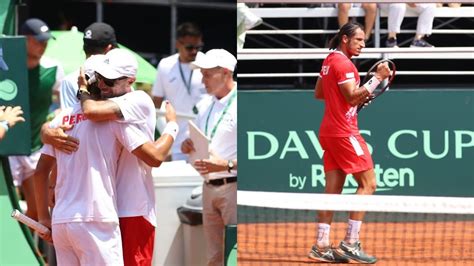 Copa Davis Perú Vence 2 0 A Irlanda Por Los Play Offs Del Grupo Mundial 1 Infobae