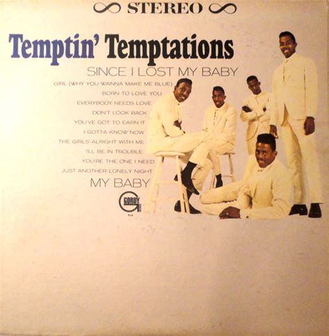 The Temptations The Temptin Temptations Indianapolis Pressing