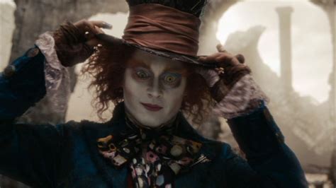 Alice In Wonderland Screencaps Mad Hatter Johnny Depp Image