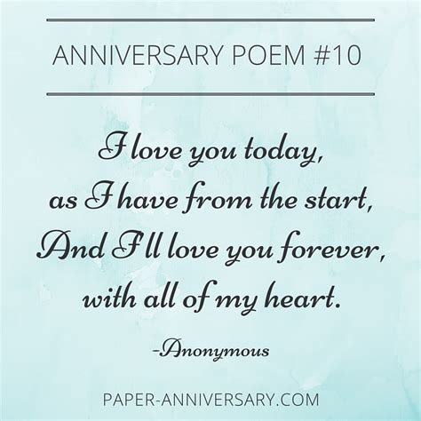10 Epic Anniversary Poems For Him Readers Favorites