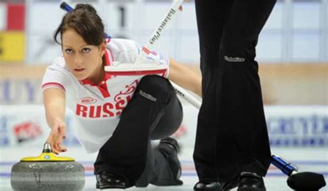 The Hottest Russian Women Curling Team Photos Alexandra Saitova