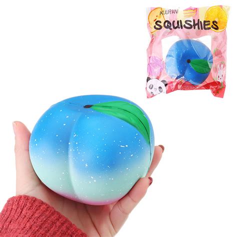 Ikuurani Squishy Peach 105cm Super Slow Rising Cream Scented Original Package Phone Strap Toy