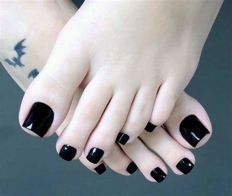 Tu Vicio Feet Black Toe Nails Pretty Toe Nails Cute Toe Nails Pretty