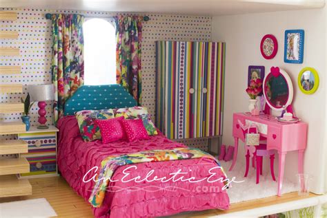 A wide variety of barbie bedroom options are available to you, such as appearance, specific use. an-eclectic-eye-diy | Barbie bedroom, Barbie furniture ...