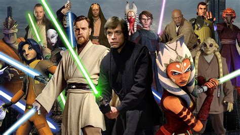 Todos Los Jedi De La Historia De Star Wars