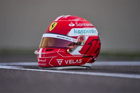 Charles Leclerc 2022 Ferrari F1 Helmet By Kevin Lail Trading Paints