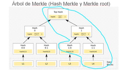 Árbol de Merkle Blockchain