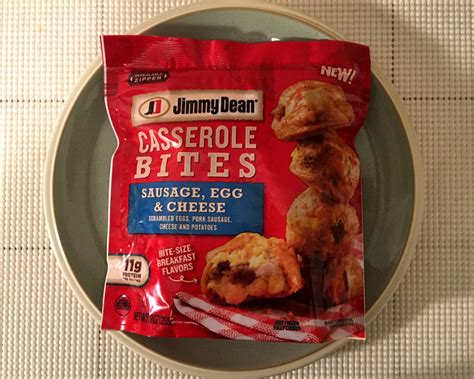 Jimmy Dean Sausage Egg Cheese Casserole Bites Review Freezer Meal