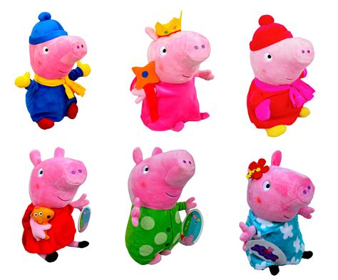 Official Peppa Pig 27cm Stuffed Super Soft Plush Doll Children Kids