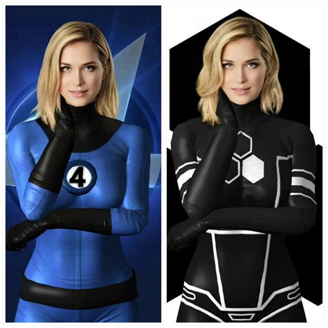 Elizabeth Lail As Invisible Woman Susan Storm By Keyotheseasons On