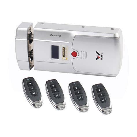 Keyless Electronic Door Lock Invisible Intelligent Lock With Remote