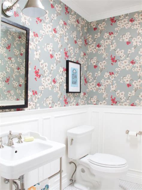 Our 30 Favorite Powder Rooms Hgtv Floral Bathroom Decor Bathroom