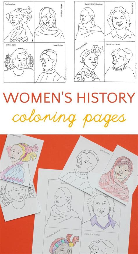 Womens History Month Printables