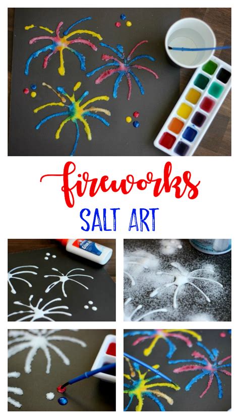 Salt Art Painting For Kids Add Color And Texture With Salt Gluesticks Blog