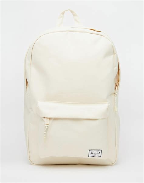 Herschel Supply Co Classic Backpack In Cream In Natural Lyst