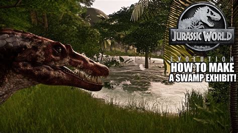 How To Build A Swampy Enclosure Biome Builds Jurassic World