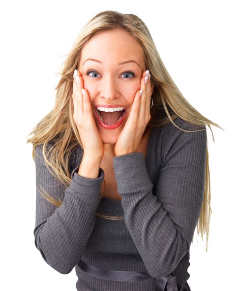 Surprised Woman Png Transparent Image Png Mart