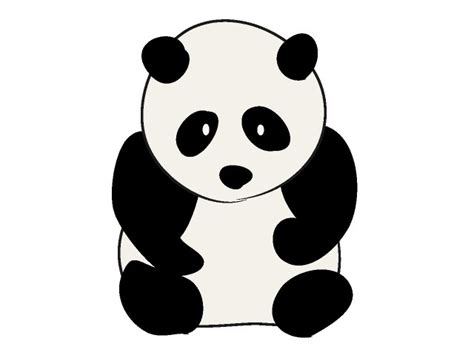 Download And Share Clipart Bear Giant Panda Cute Panda Cartoon Clip