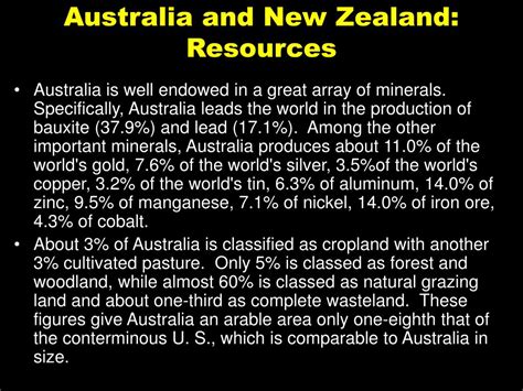 Ppt Australia And New Zealand Powerpoint Presentation Free Download