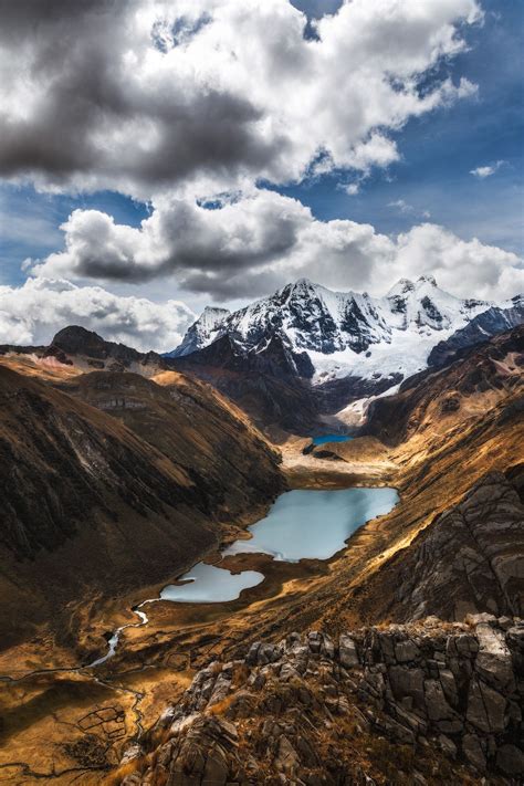 Peruvian Alpine Lakes Andes Lake Alpine Lake