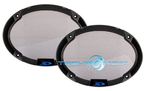 Alpine Kte S619g Type S Logo 6x9 Car Audio Stereo Speaker Grilles For