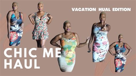 Chic Me Vacation Clothing Haul Curvy Classy And Sexy Youtube