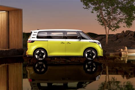 New Vw Id Buzz Unveiled As A Delicious Microbus Ev In Both Passenger