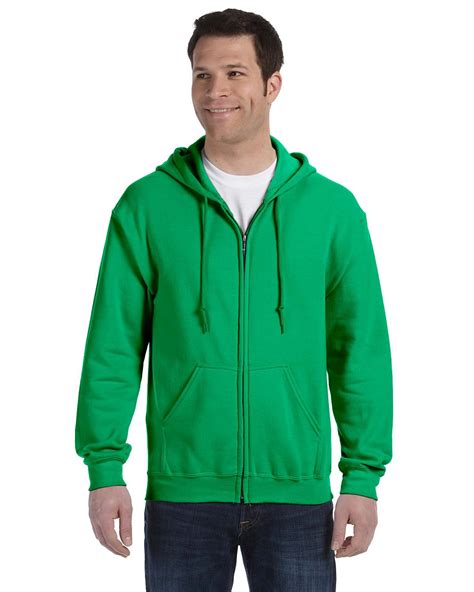 Basic Unisex Full Zip Hoodies Hoodies 24hourwristbandscom